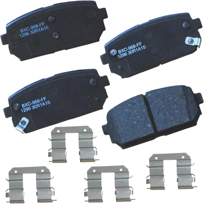 Bendix Premium SBC1296 Ceramic Rear Brake Pads for Kia Rondo 2012-2007 - Image 1